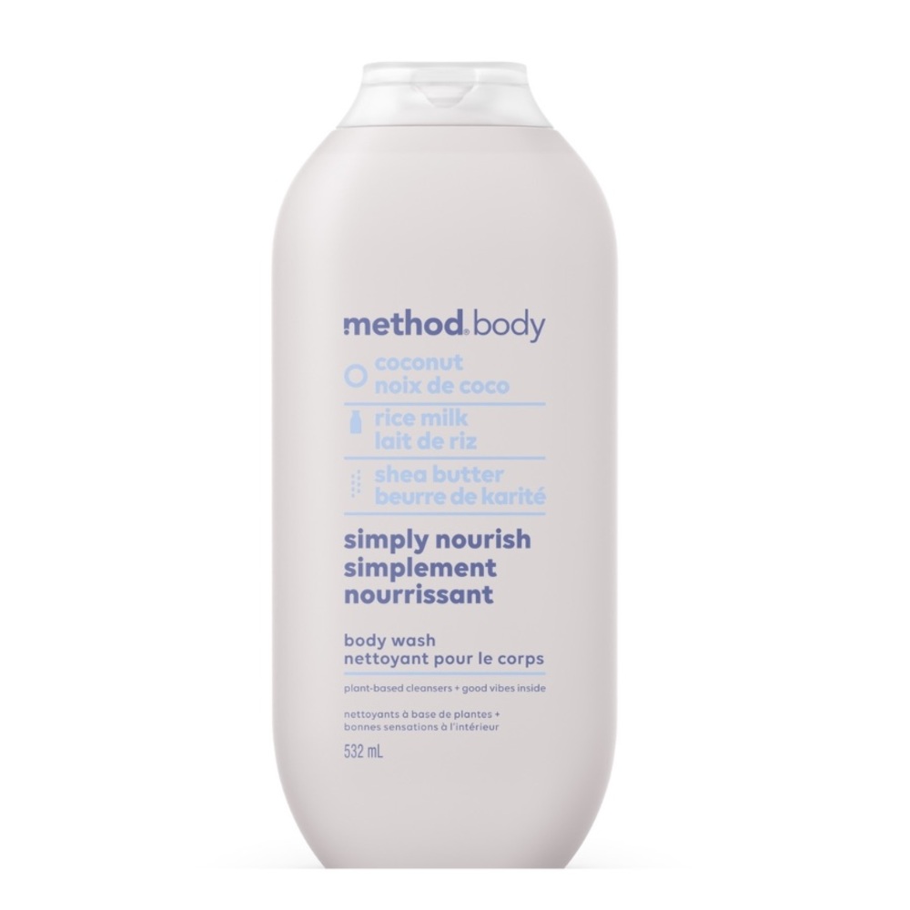 Method Body Simply Nourish Coconut Rice Milk Shea Butter